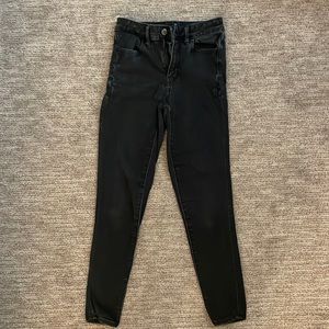 American Eagle Black Skinny Jeans